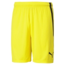 teamLIGA Shorts Cyber Yellow-Puma Black