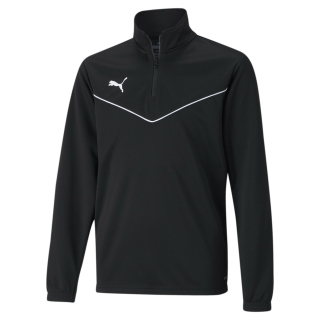 teamRISE 1/4 Zip Top Jr Puma Black-Puma White