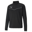 teamRISE 1/4 Zip Top Puma Black-Puma White