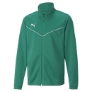 teamRISE Polyesterjacke Junior Pepper Green-Puma White