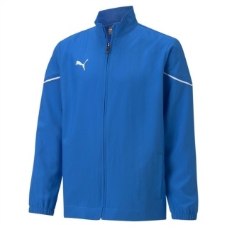 teamRISE Präsentationsjacke Junior Electric Blue Lemonade-Black