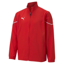 teamRISE Sideline Jacket Jr Puma Red-Puma Black