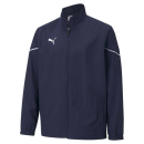 teamRISE Sideline Jacket Jr Peacoat-Puma White