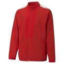 teamLIGA Präsentationsjacke Junior Puma Red-Puma White