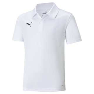 teamLIGA Sideline Polo Jr Puma White-Puma Black