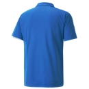 teamLIGA Sideline Polo Electric Blue Lemonade-Puma White