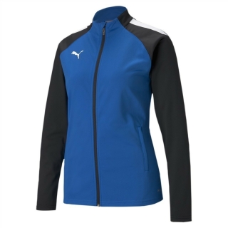 teamLIGA Damen-Trainingsjacke Electric Blue Lemonade