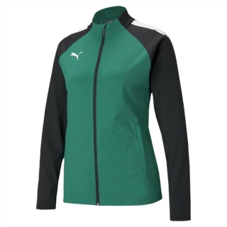 teamLIGA Training Jacket W Pepper Green-Puma Black