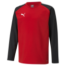 teamLIGA Training Sweat Jr Puma Red-Puma Black