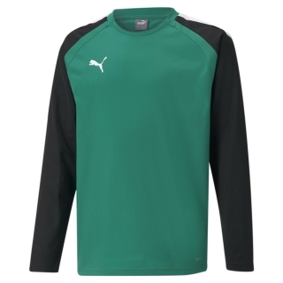 teamLIGA Trainingssweat Junior Pepper Green-Puma Black