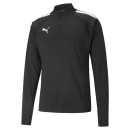 teamLIGA 1/4 Zip Top Puma Black-Puma White