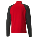 teamLIGA 1/4 Zip Top Puma Red-Puma Black