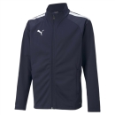 teamLIGA Trainingsjacke Junior Peacoat-Puma White