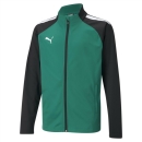 teamLIGA Training Jacket Jr Pepper Green-Puma Black