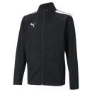 teamLIGA Training Jacket Jr Puma Black-Puma White