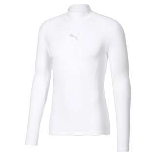 LIGA Funktionsshirt lang Warm Puma White
