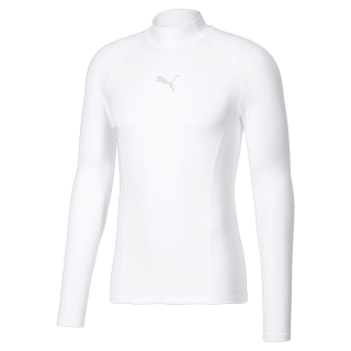 LIGA Funktionsshirt langarm Warm Puma White