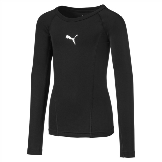 LIGA Baselayer Tee LS Junior Puma Black