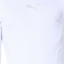 LIGA Baselayer Tee LS Puma White