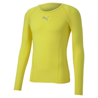 LIGA Baselayer Tee LS Fluo Yellow