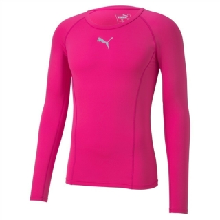 LIGA Funktionsshirt lang Fluo Pink