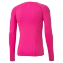 LIGA Baselayer Tee LS Fluo Pink