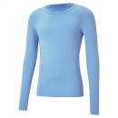 LIGA Baselayer Tee LS Team Light Blue