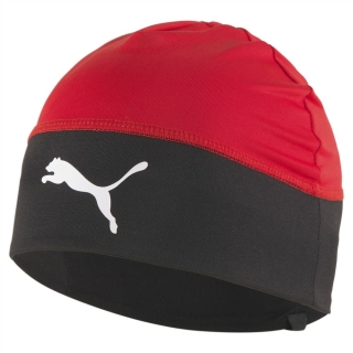 teamLIGA Beanie Jr Puma Red-Puma Black