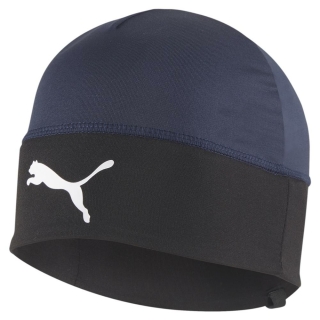 teamLIGA Beanie Jr Peacoat-Puma White