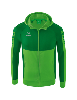 Six Wings Training Jacket with hood green/emerald