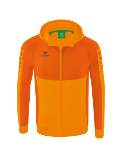 Six Wings Trainingsjacke mit Kapuze new orange/orange