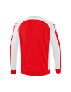 SIX WINGS Sweatshirt red/white