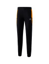 Six Wings Worker Pants black/new orange