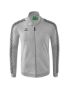 Essential Team Track Top Jacket light grey marl/slate grey