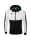 Six Wings Trainingsjacke mit Kapuze schwarz/weiß XL