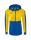 Six Wings Trainingsjacke mit Kapuze new royal/gelb 36