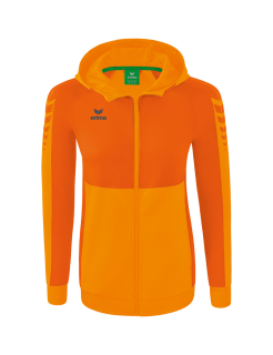 Six Wings Training Jacket with hood new orange/orange 36