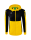 Six Wings Trainingsjacke mit Kapuze gelb/schwarz 40