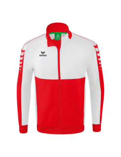 Six Wings Worker Jacke rot/weiß XL