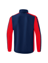Six Wings Jacket with detachable sleeves new navy/red 4XL
