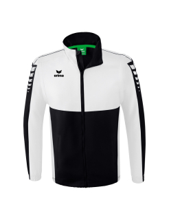 Six Wings Jacke mit abnehmbaren Ärmeln schwarz/weiß XL