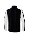 Six Wings Jacke mit abnehmbaren Ärmeln schwarz/weiß 4XL