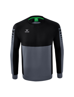 Six Wings Sweatshirt slate grey/schwarz 164