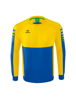 Six Wings Sweatshirt new royal/gelb L