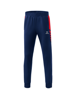 Six Wings Worker Hose new navy/rot XL