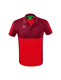Six Wings Poloshirt rot/bordeaux XXXL