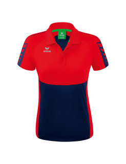 Six Wings Poloshirt new navy/rot 34