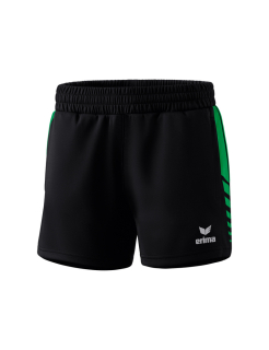 Six Wings Worker Shorts schwarz/smaragd 38