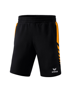 Six Wings Worker Shorts schwarz/new orange 140
