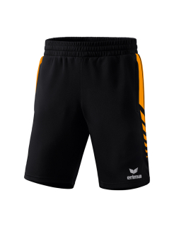 Six Wings Worker Shorts schwarz/new orange S